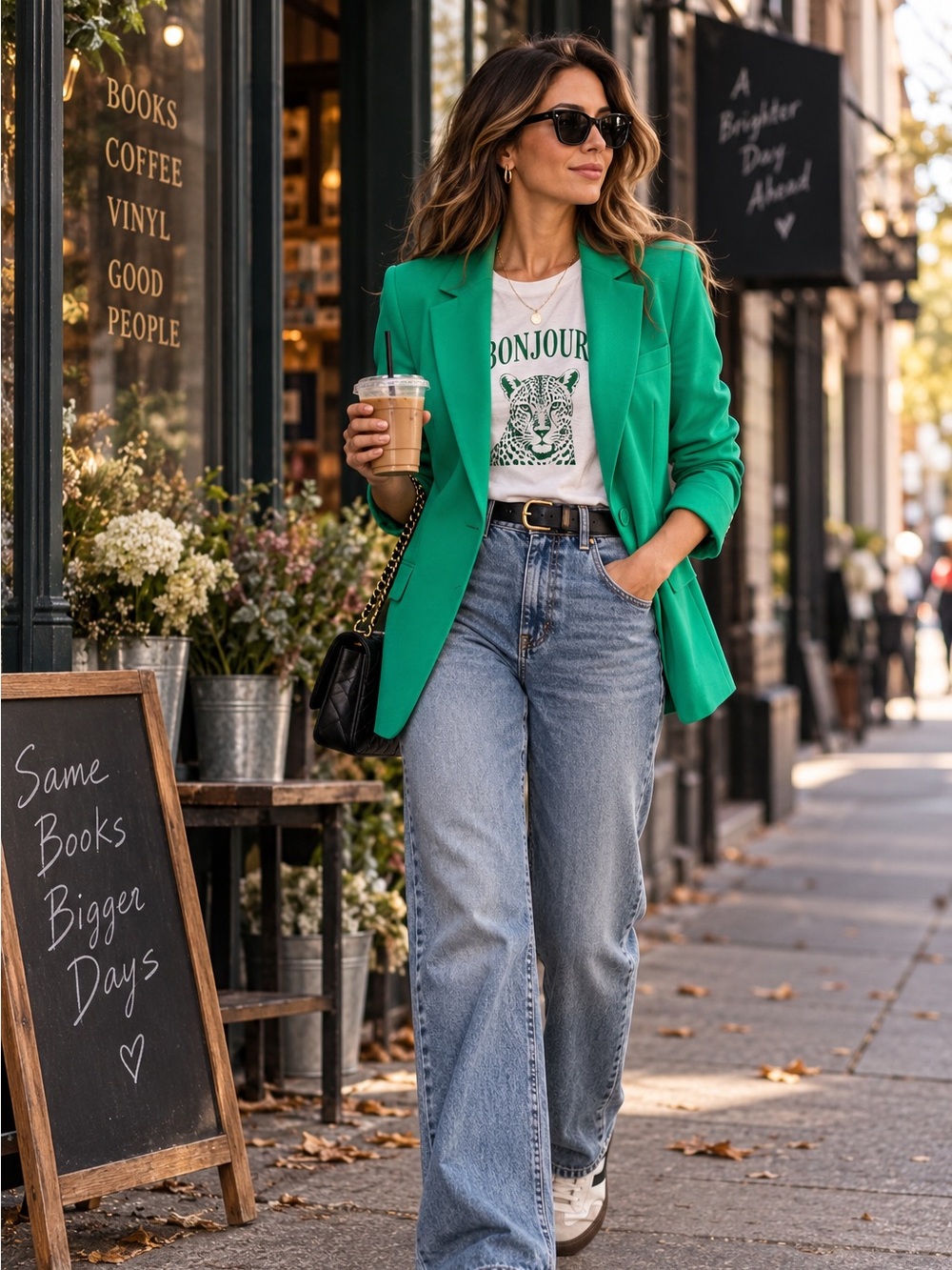ONLY Kelly Green Blazer | EU 40 | Statement Blazer 💚